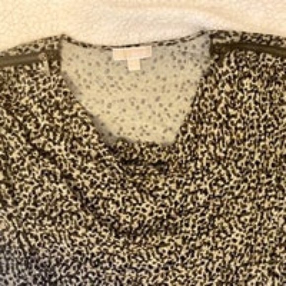 Michael Kors NWOT<<Zip Top Blouse>>